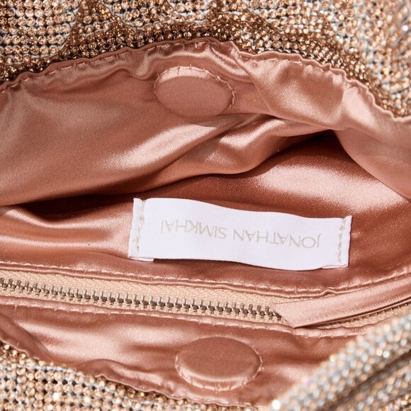 New SIMKHAI Ellerie Crystal Vanilla Mini Bag NWT - Picture 9 of 14